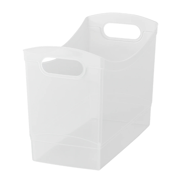 walmart mainstays clear storage bin