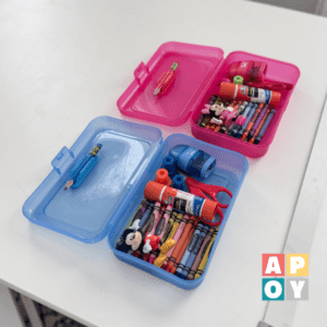 What’s in Our Pencil Boxes for Homeschool? | A Pop of You