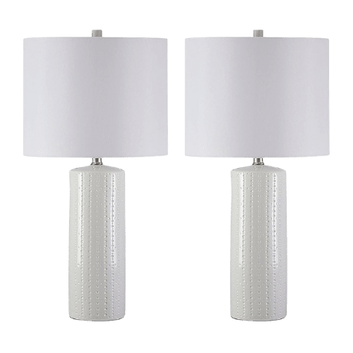 white lamps 2 pack